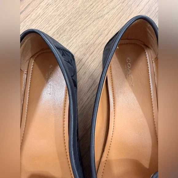 Coach Black Loafers-Size 11 - Picture 9 of 10